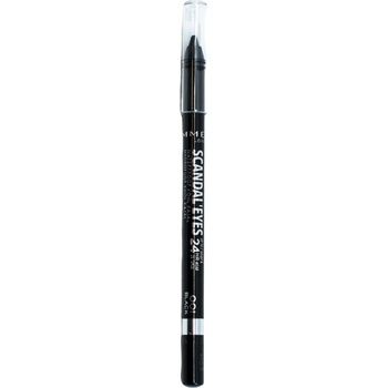 Rimmel ScandalEyes 24h Waterproof Kajal Eye Liner Pencil 1, 2 g молив за очи 1 Black