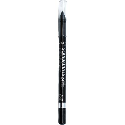 Rimmel ScandalEyes 24h Waterproof Kajal Eye Liner Pencil 1, 2 g молив за очи 1 Black