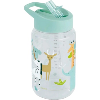 Miniland Бутилка за вода Miniland - Jungle, 450 ml (89622)