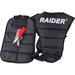 Raider Самар за коса с широки и меки колани черен rd (110329)