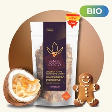 Sense Coco Bio kokosové chipsy perníkové 60 g