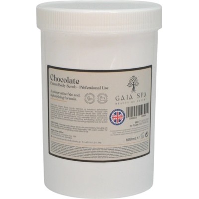 Gaia Spa telový peeling čokoláda 800 ml