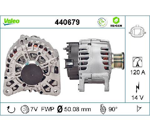 Alternátor VALEO 440679