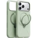 TORRAS Калъф за iPhone 17 Pro - QPRO Silicone Series - Torras - Matcha Green