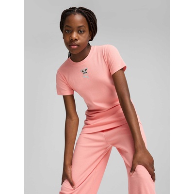 PUMA Тениска Graphics Ribbed Tee IV G