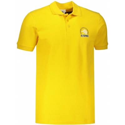 Altisport triko s límečkem ALM071203 žlutá