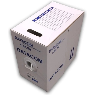 Datacom 12001 FTP Cat5e drát, FTP, Cat5e, PVC, drát, Eca, box, 305m, bílý