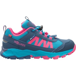Trollkids Детски мултиспорт обувки Trollkids Kid's Tronfjell Hiker Low Multisport shoes - Dark Turquoise / Light Magenta - размер 29 (EU) (702-2415-0912)