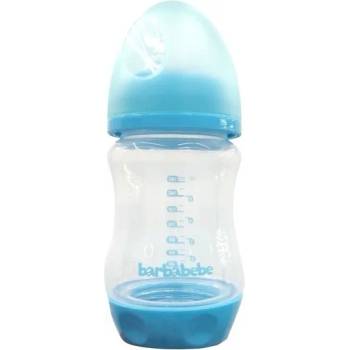 BarbaBebe Шише за хранене Barbabebe Anti-colic - 160 ml, тюркоаз (BB8160T)