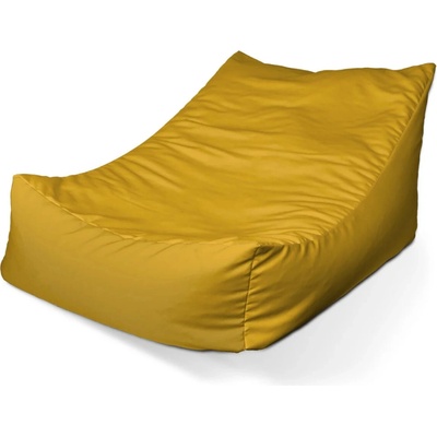 Sablio Sedací vak Lounge Žltooranžová 80 x 95 x 50 cm