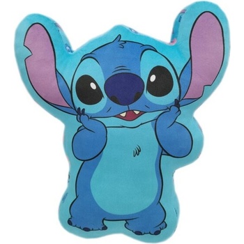 Halantex Tvarovaný 3D vankúš Stitch Disney 33 x 39