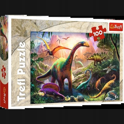 Trefl 16277 Svět dinosaurů 100 dílků