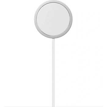 Apple Безжично Магнитно Зарядно Apple за iPhone Magsafe Charger 25W MX6X3ZE/A, Бял (MX6X3ZE/A)