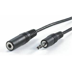 Roline Кабел Roline 11.99. 4355, 3.5mm Jack(м) към 3.5mm Jack(ж), 5m, черен (11.99.4355)