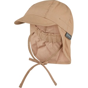 Sterntaler Детска шапка с козирка Sterntaler Kids' Peaked Cap with Neck Flap Basic Cap - Taupe - размер 39 cm (904-3660-0811)