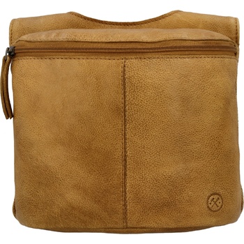 Hide & stitches Paint Rock taška cez rameno okrová