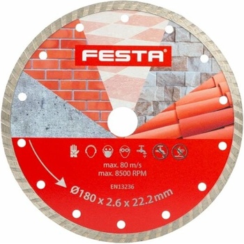 Festa Levior Kotouč diamantový 180 x 2,4 x 22,2 mm 21418
