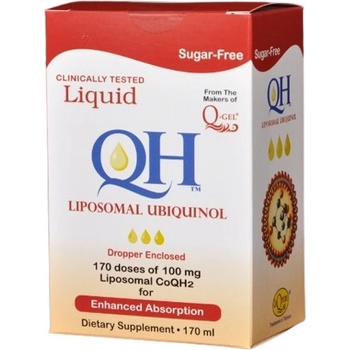 Li-QH: tekutý lipozomálny redukovaný koenzým Q10 170ml