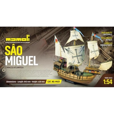 Mamoli Sao Miguel 1519 1: 54 комплект