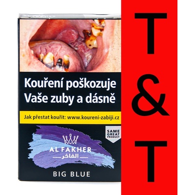 Al Fakher T&T 50 g Big Blue