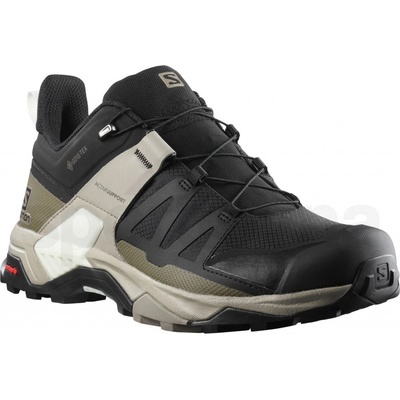 Salomon Pánské turistické boty X Ultra GTX black vintage kaki