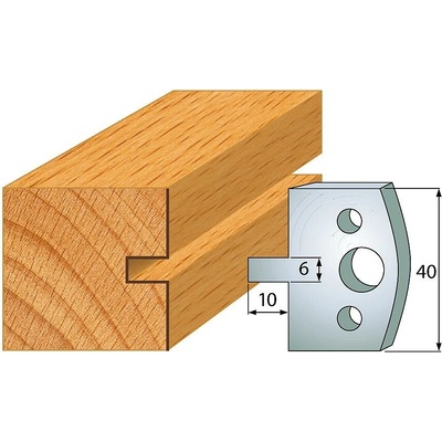 IGM Professional IGM Profil 016 - pár nožov 40x4mm SP F026-016