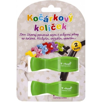 T-tomi kolíček 2 ks Zelený