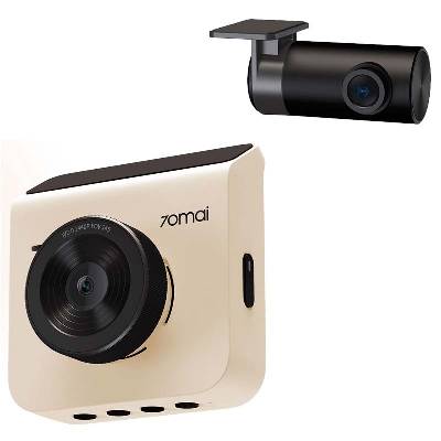 70mai Dash Cam A400 QHD + Rear Cam RC09 Set Ivory - 6971669781057