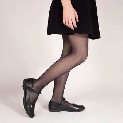 Dívčí hladké silonky černé 20 DEN – Zboží Dáma