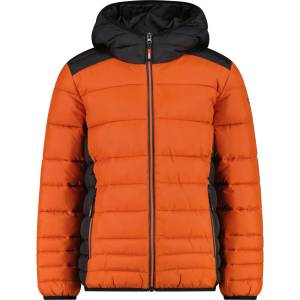 CMP Детско синтетично яке CMP Kid's Jacket Fix Hood 34Z3294 Synthetic jacket - Brick / Nero - размер 128 (EU) (703-5089-0815)
