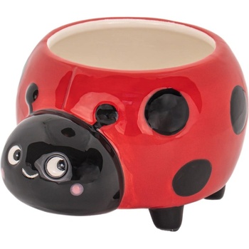 Sass & Belle Керамично покритие за кашпа Ladybird Mini - Sass & Belle (XDC716)