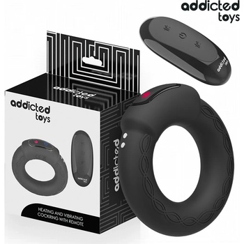 Пенис ринг с вибрации, нагряване и дистанционно - Addicted Toys Ring (D-244704)