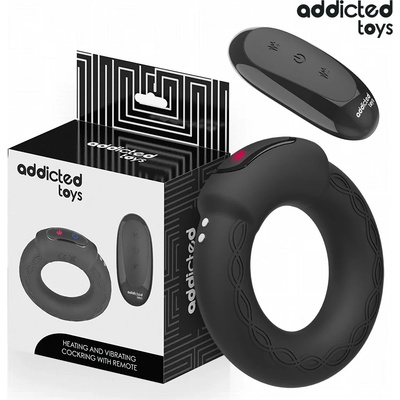Пенис ринг с вибрации, нагряване и дистанционно - Addicted Toys Ring (D-244704)