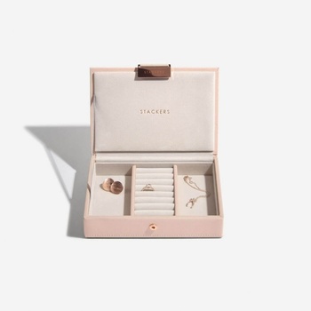 Stackers šperkovnice Blush Mini Lid růžová