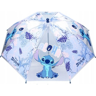 Vadobag Stitch Rainy Days deštník dětský modrý