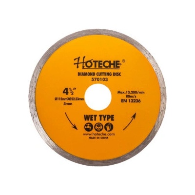 Hoteche Diamantový řezný kotouč 115 mm HT570103