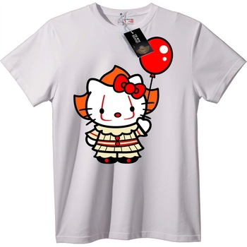 NOONEBRAND Тениска с Hello Kitty и балон - 5XL, Black