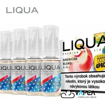 Ritchy Liqua Elements 4Pack American Blend 4 x 10 ml 12 mg