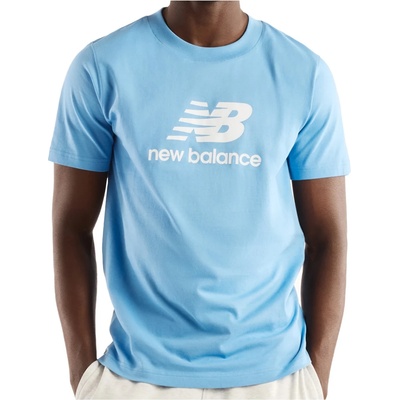 New Balance Мъжка тениска New Balance Sport Essentials Logo T-Shirt - Analog Blue - размер M (216-8586-0713)
