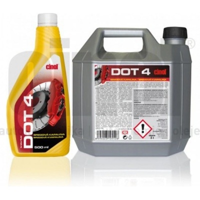 Cinol Brzdová kapalina DOT 4 500 ml