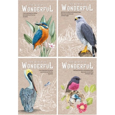 Тетрадка Bourgeois A5 64л Wonde гъвкави каре (A5 64)