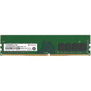 Transcend DDR4 4GB 2666MHz CL19 TS2666HLH-4G
