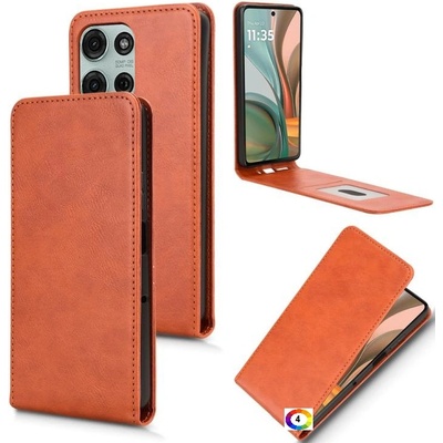 Motorola Moto G75 5G Flip3 Magnetic Кожен Калъф и Скрийн Протектор
