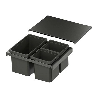 VS Envi Flex XS-256 systém na třídění odpadu KB, 1×16/2×7 litrů, lava