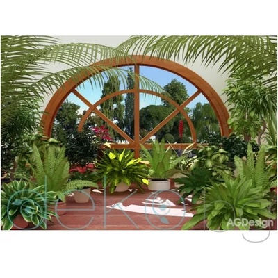 Фототапет Зимна градина - 360x254см (15102-0162)