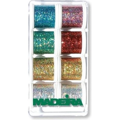 Vyšívací nitě Madeira Metallic Spectra box (8x100m)