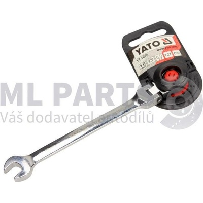 Yato Klíč očko-plochý s ráčnou 10 mm YT-1676