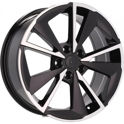 Racing Line D1982 7.5x18 5x114.3 ET45 polished black