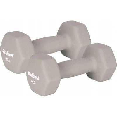 Rebel Neoprenové činky 2 x 4 kg 2 ks