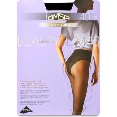 Omsa Dámské punčochové kalhoty Beauty Slim 40 tan opálená pokožka